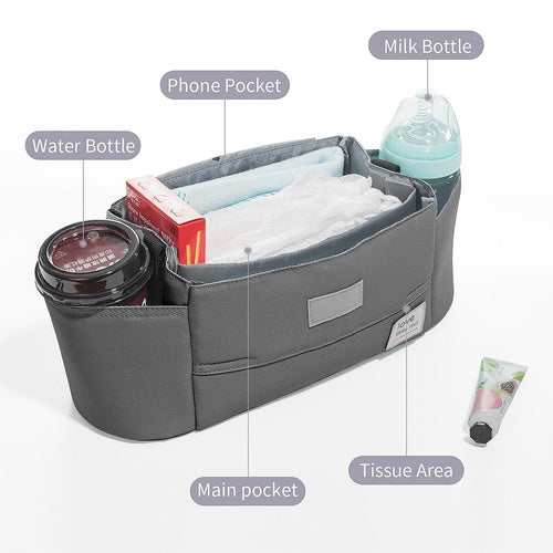 High Capacity Stroller Organizer | Mom Essentials