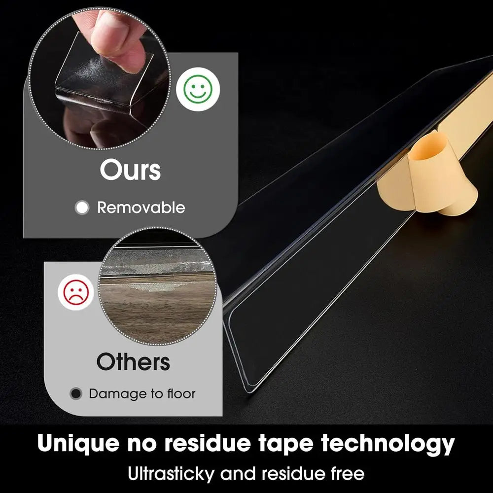 Clear Under Sofa Blockers – Stop Toys Rolling Under Furniture