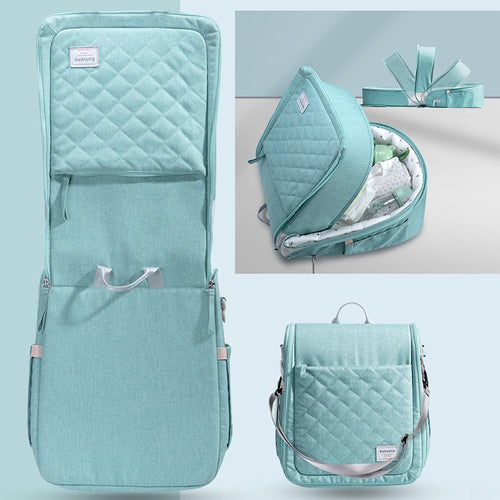 Portable Baby Diaper Bag Backpack with Changing Pad | Mom Essentials