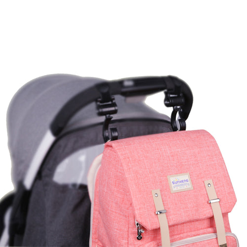 Canvas Diaper Bag Travel Backpack | Mom Essentials